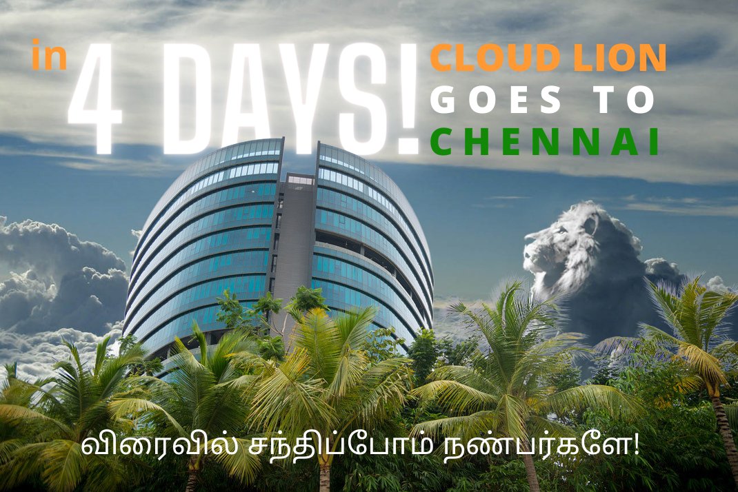 CloudLion_Inc's tweet photo. The longer the wait -the sweeter the reward.
In March 2020 three of our Lions were ready to fly to Chennai - tickets, visas, vaccines. We were pumped! Then COVID happened... we are overjoyed at boarding a plane this week!
விரைவில் சந்திப்போம் நண்பர்களே!
#cloudlion #zohochennai https://t.co/xi7hmQmSvq