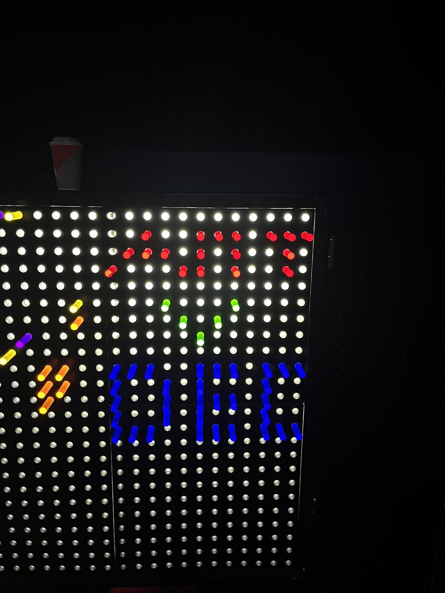 Lhayes26Louise's tweet photo. @antanddec My 9 year-old daughter Darci adores you both and talks about you constantly. So when we went to @imaginethatliv today, she wrote your name in light beams and dared me to tag you ๐คฃ #antvsdec https://t.co/YAVxhHoSVn