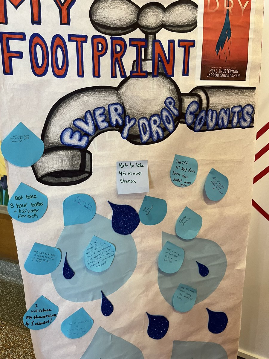 STMCommons's tweet photo. #STMReads pledges to reduce our water footprints are starting to come in! #STMProud https://t.co/ueYVDjeqTn