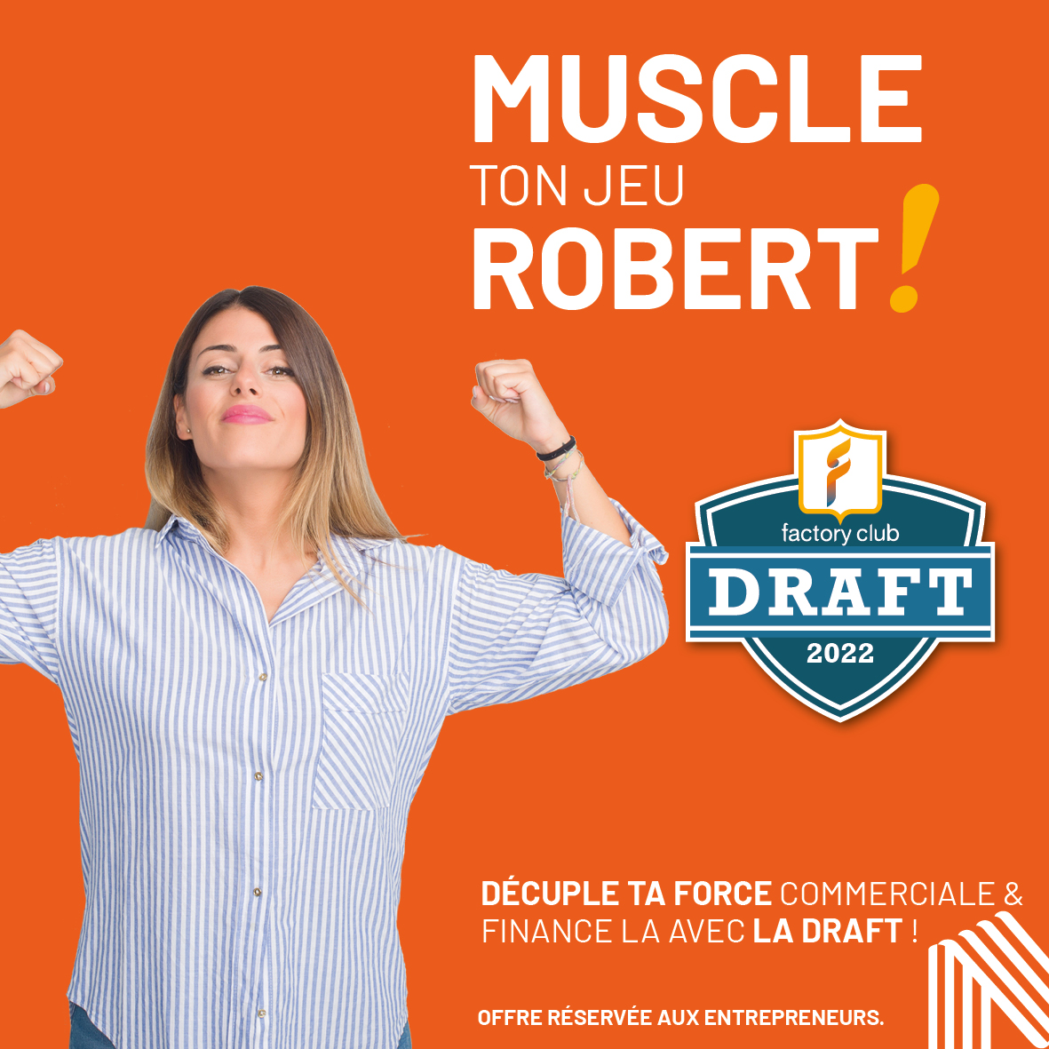 FactoryClubFR's tweet photo. 🚀 Lance toi dans l’aventure Factory Club et montre que ton projet est le plus innovant lors de La Draft !
👉https://t.co/z03IAYyajd
#ThePlaceToBuild #entrepreneurs #entrepreneuriat #france #sportifs #investisseurs #investissements #financement #startup #youllneverGROWalone https://t.co/f3CE8BRo1G