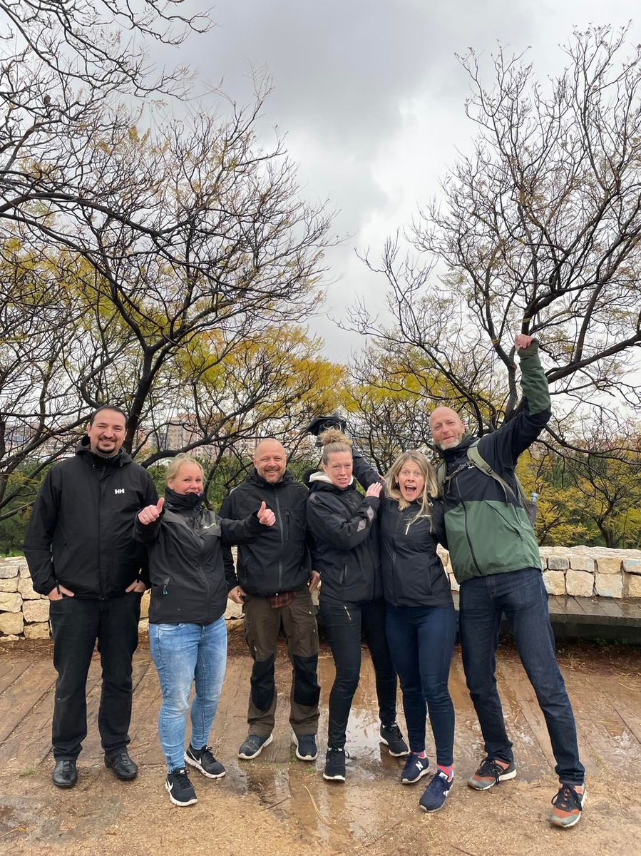 UrbanGreeningEU's tweet photo. Danish Team evaluated the PoVE meeting in Valencia.
We are happy to see how the new participants of the project are getting on the same page very fast. This is due the excellence of the Team work within #EPLUG project. #PoVE #Valencia #europeanplatformurbangreening #urbangreening https://t.co/nFFfkPFEDT