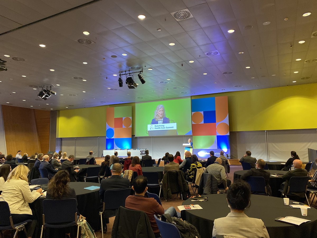 VBHCEducation's tweet photo. The Redefining Health Care Summit in Barcelona, Spain, has started! Attendees will spend three days connecting with doers in high-value health care and develop skills for continuing to lead transformation in their organizations. #TransformHealthCare #Value #WhatStartsHere https://t.co/Hebk0t173P