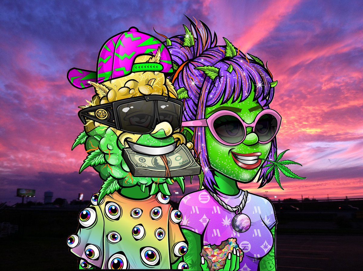 leethal337's tweet photo. @Broda_sol @BestBudsNFTs @MaryJaneNFTs @LooksRareStudio @MetaHuntersNFT @StonedApeCrew My legendary couple https://t.co/u7T1Sa5dbt