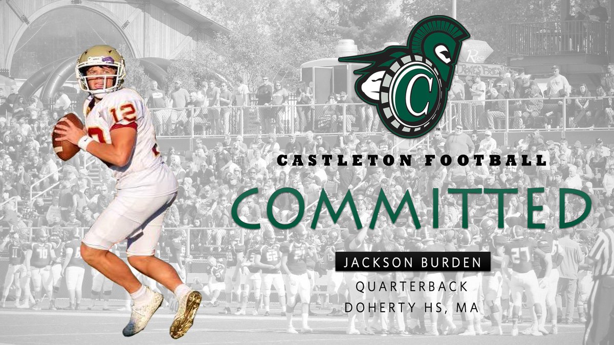 COMMIT ALERT: Excited to announce the newest member of the Spartan Brotherhood, Jackson Burden! #WeAreSpartans #MolonLabe