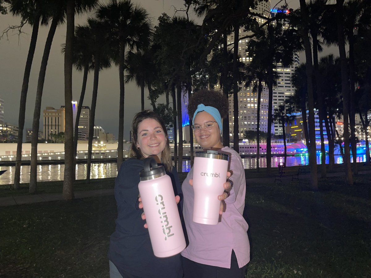 Thank you <a href="/CrumblCookies/">Crumbl</a> for this fantastic merch! 🤩 These Her Campus gals can’t wait to visit your new location in South Tampa!! 🍪