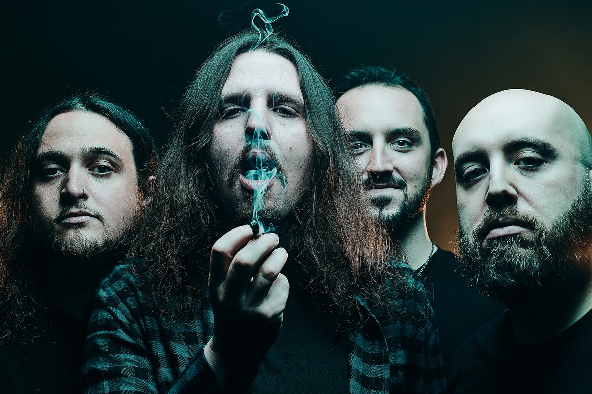 HIGHLEAFBAND's tweet photo. After months of working hard in the shadows, we are finally ready to share what we have been working on!

HIGH LEAF is:
Vocals/Guitar-Corey Presner
Lead Guitar- Patrick “Riffslayer” Fiore
Drums- Marc Lampasona
Bass- Matt Rib

Photography by @rocknrollsocialite

#stonerrock https://t.co/Zor0hkcdib