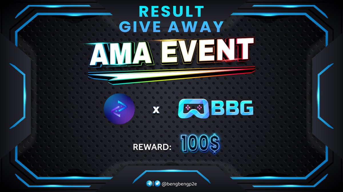 bengbengp2e's tweet photo. 📢 Giveaway Result 📢

Link Giveaway: https://t.co/fwLgbMNR1I

Top 5 winners with most interesting questions!

1. @uyenpuu2
2. @LinGiang6789
3. @concaodethuong2
4. @chandat_mattoet
5. @conthogamabs

Congratulations to the top 5. Please contact @bengbengp2e to claim your prize. https://t.co/vtRfpcehqK