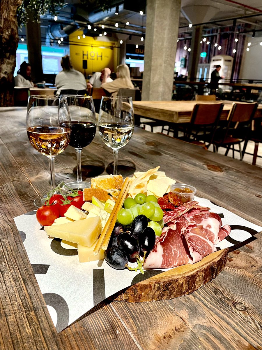 MIDWEEK OFFER #2 

Throughout April, we have a special offer running from our Wine, Charcuterie &amp; Cheese vendor, Vino Deli…

🧀 Mixed Charcuterie &amp; Cheese Board for 2 
🍷 A choice of 2 glasses of wine; Red, Rose or White 

£15

Available Monday - Thursday 
12noon - 9:30pm