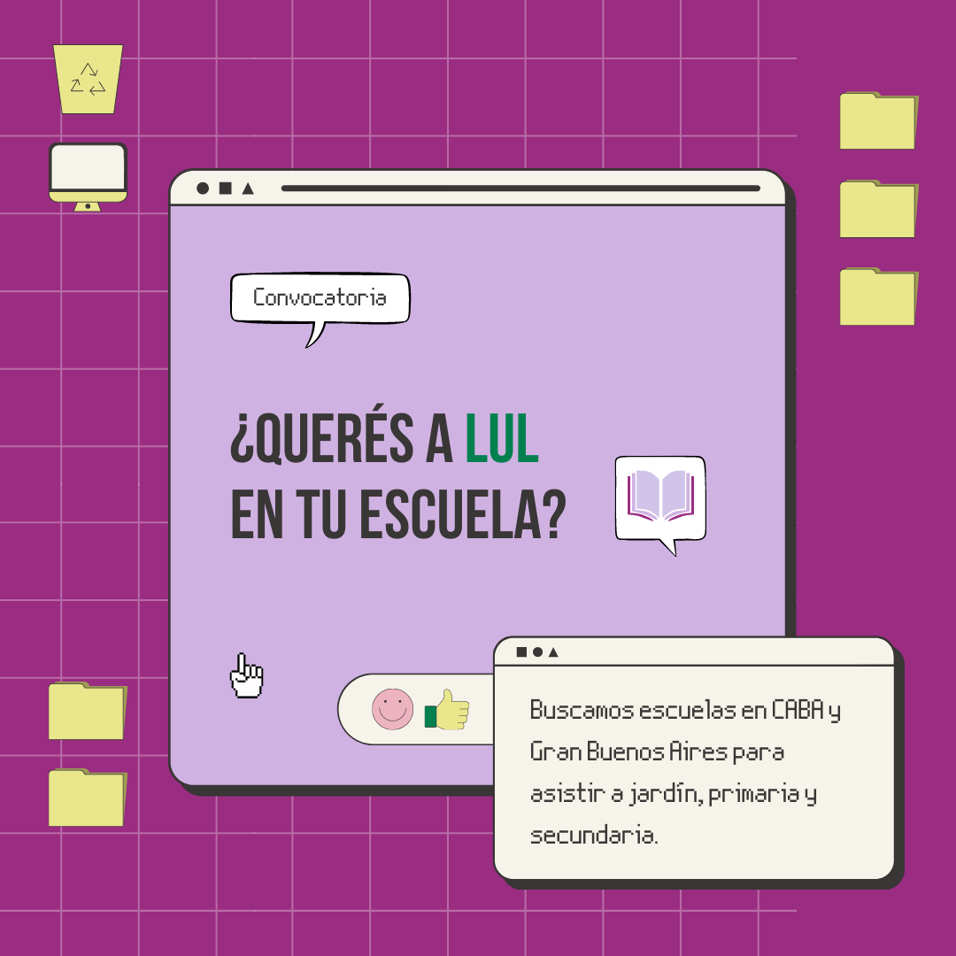 Guillote_JPRO's tweet photo. Desde LUL estamos buscando escuelas públicas, privadas tanto en CABA como en el Gran Buenos Aires, que quieran articular con nosotros en el voluntariado Programa Escuelas de forma regular durante el año para jardín, primaria y/o secundaria.
Más info en 👇
https://t.co/vs0azr7Bcn https://t.co/xl0nfxS2Lq