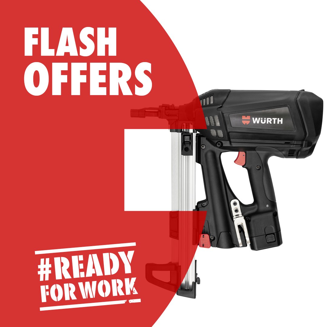 Wurth_Ireland's tweet photo. ⚡ It's a new week and that means new #FlashOffers! ⚡
Our latest set of Flash Offers have something for everyone, from cutting discs to bit boxes 👀. Log into your account to view your exclusive offers now: https://t.co/hlHoRjQFEy 😎 https://t.co/tZ8sa8Np22