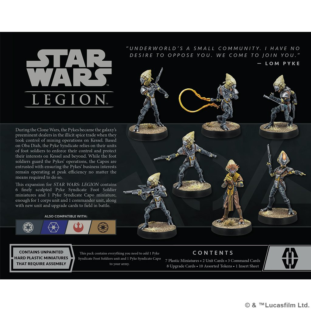 SWLegionEs's tweet photo. Pyke Syndicate Foot Soldiers

#starwarslegion #starwars #shadowcollective https://t.co/tx9PSsfnNR
