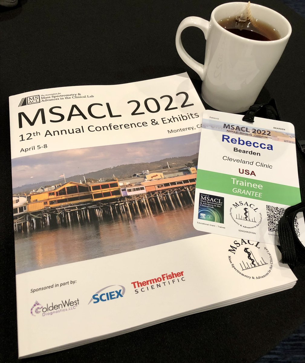 It’s nice to be back <a href="/MSACL/">MSACL</a> f2f after 2 years in sunny California! Great to finally meet <a href="/CDHerold/">Chris Herold</a> <a href="/amber_herold/">Amber Herold</a> @deannaplubell and <a href="/UCDProteomics/">Brett Phinney</a> in person. Looking forward to an excellent program