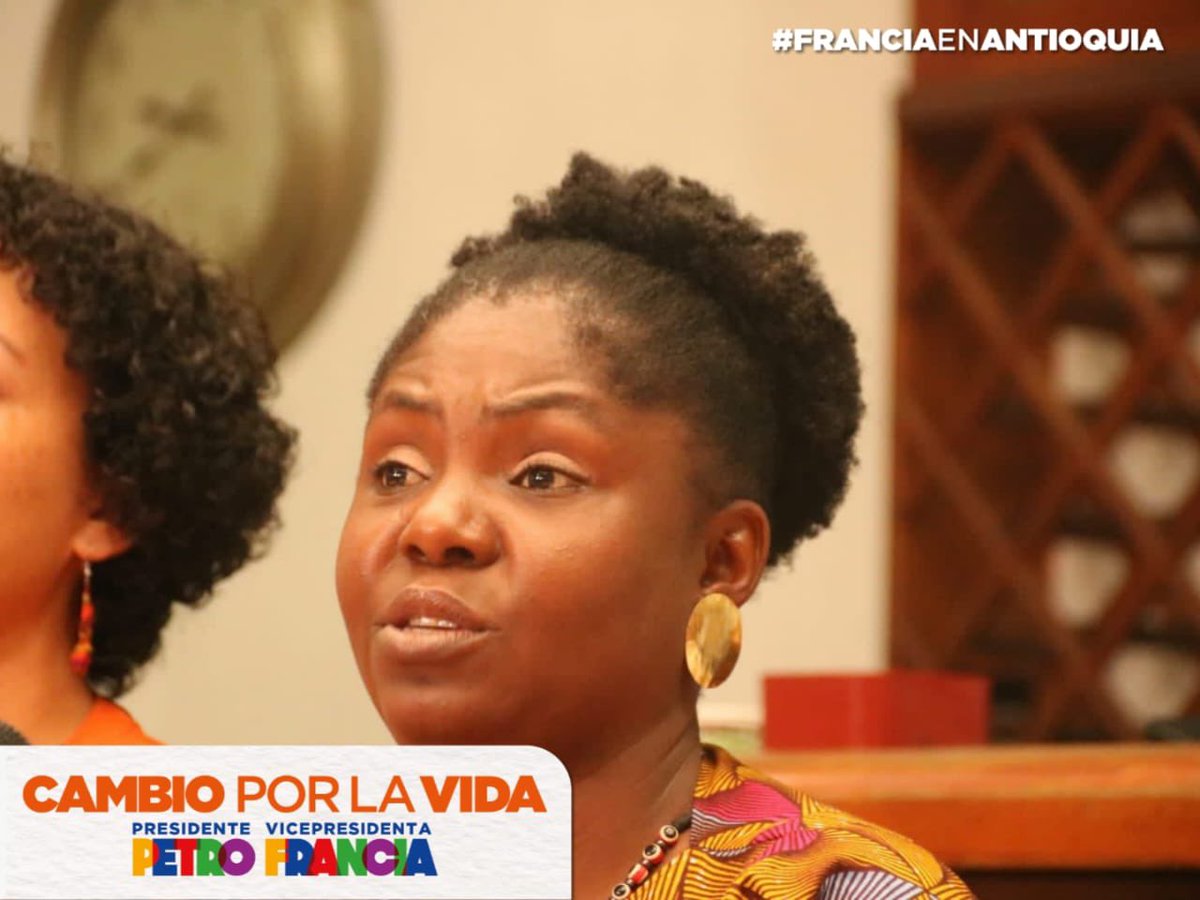 “Yo invito a toda Colombia a rechazar la violencia en Colombia y el racismo” <a href="/FranciaMarquezM/">Francia Márquez Mina</a>  se refiere sobre las amenaza recientes en su contra. 

#FranciaEnAntioquia