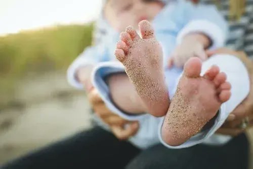 Encourage your child to have muddy, grassy or sandy feet by the end of each day, that’s the childhood they deserve. ~ Penny Whitehouse