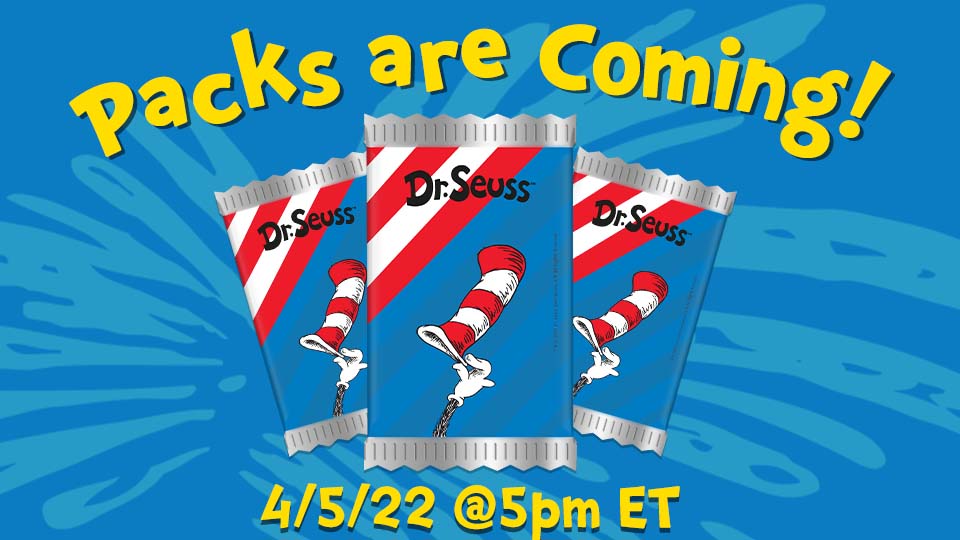 Seussibles's tweet photo. The Cat in the Hat is back today! 
📦 2500 Packs 
💵 USD$4.99/pack of 5 stickers  

Only in the Seussibles! app!

"I know some good games we could play,"
said the cat.
"I know some new tricks,"
Said the Cat in the Hat. 

#drseuss #seussibles #dapperlabs #onFlow #tibles #NFTdrop https://t.co/IoehhCDorF