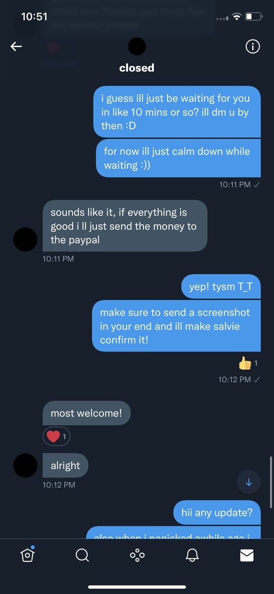 ✧ closed! tweet media