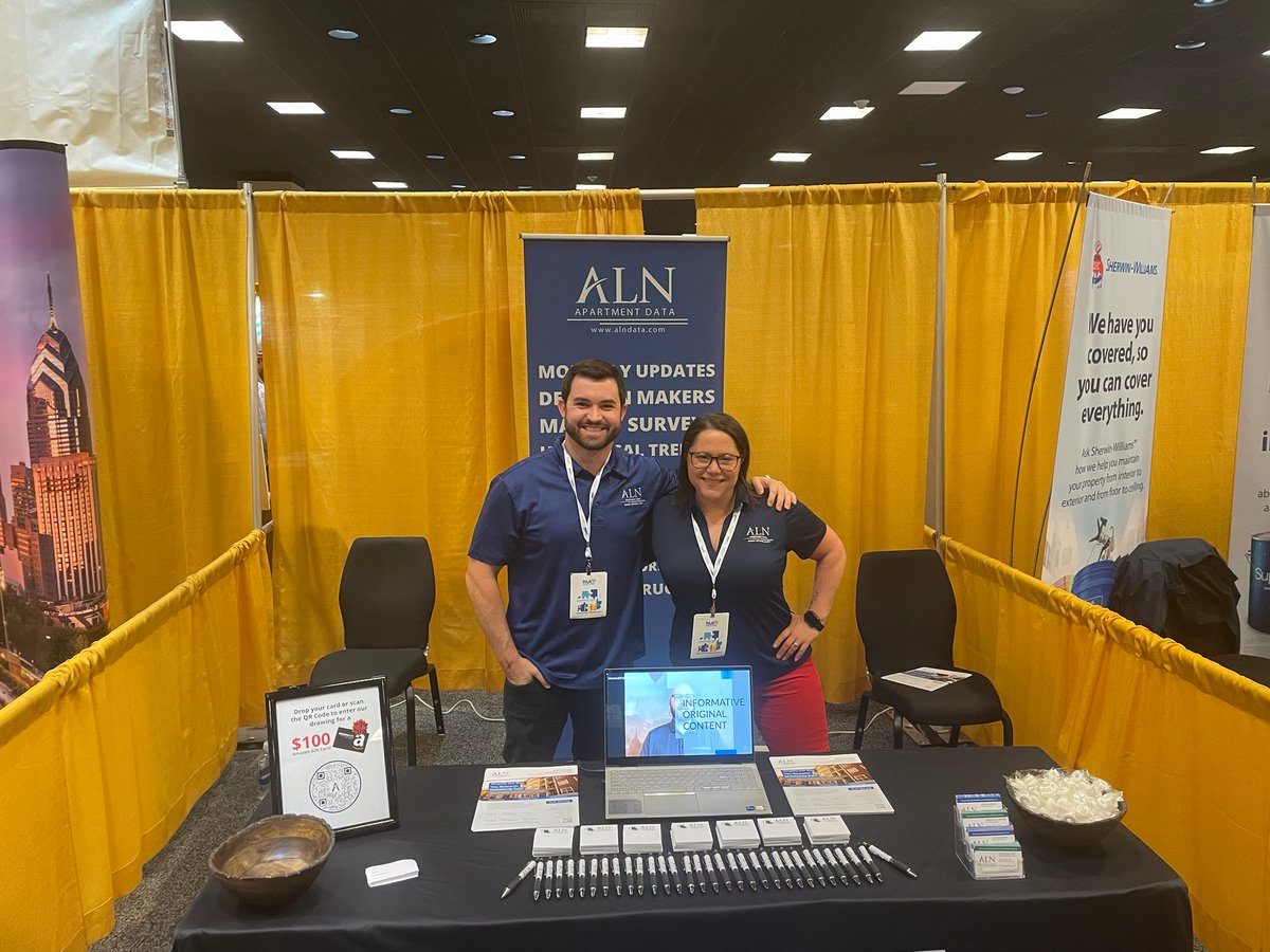 ALNAptData's tweet photo. Great seeing people in person! Come by Booth 117 to see #TeamALN at the @PAA_HQ #APARTogether Education Conference! https://t.co/Y2BmdXwnHp
