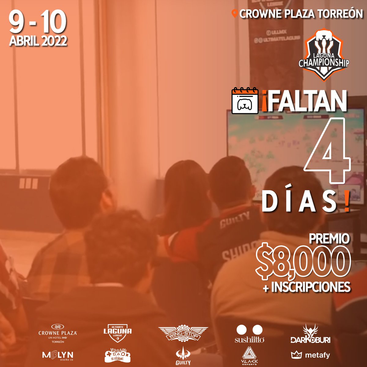¡Faltan 4 días! 🏆
Todavía pueden hacer su registro en: 👇
smash.gg/ull_lc2022