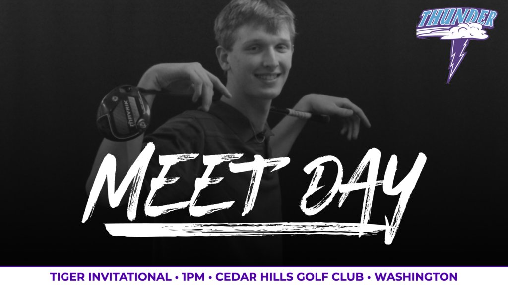 The Thunder Golf season officially gets underway today in Washington!

Good luck guys &amp; GO THUNDER!!! #NCThunder #NCWay