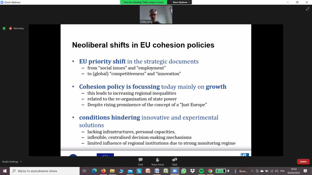 JuliaWalczyk's tweet photo. What are the critical approaches to #regionaldevelopment?
Let's keep in mind neo-liberal shift to #CohesionPolicy
Brilliant insights by Thilo Lang @Leibniz_IfL at @regstud online discussion series #EU and #Regionalpolicy in #ceetheworld
@DanielaSCarl @SallyJHardy @KBuerger_ https://t.co/pFhoCWP4mc