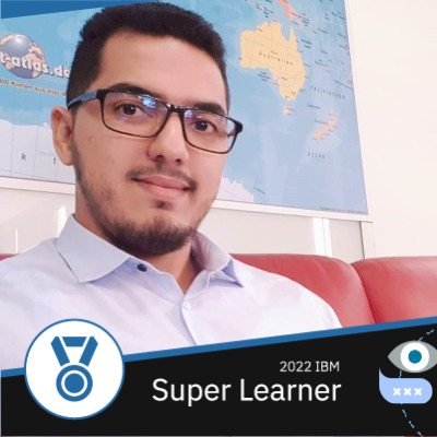 SaadYoussef0's tweet photo. Glad to share that I've been recognized as an IBM Super Learner 2022.
#YourLearning #IBMLearning #learningandgrowing #keeplearning #IBM https://t.co/NuSJxhfodB