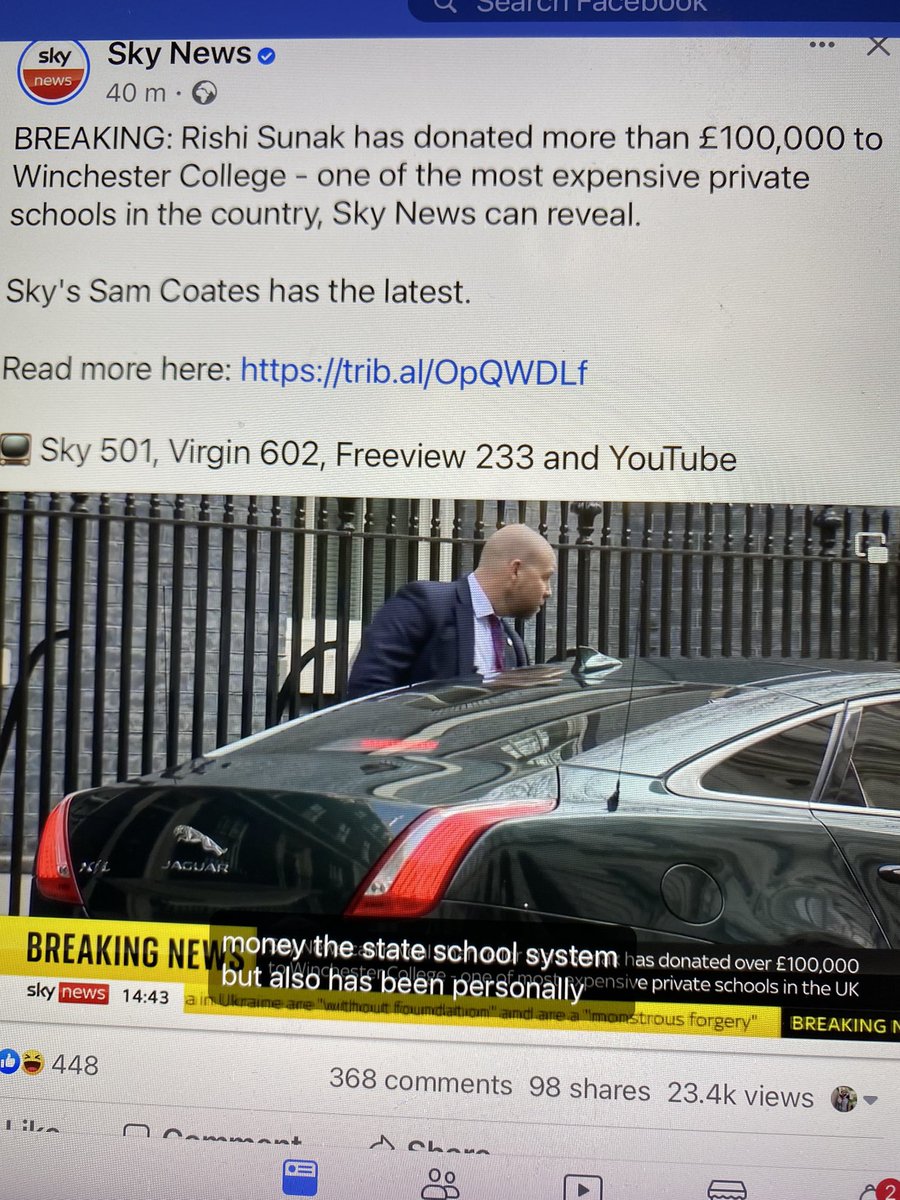 Our schools need ventilation and support and Rishi dies this 🤬