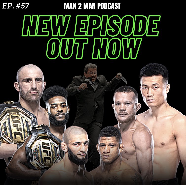 man2manpod's tweet photo. Another new episode out now. Link in our bio! #UFC273 #UFC #MMA #Sports #Podcast https://t.co/9n7EM47Qns