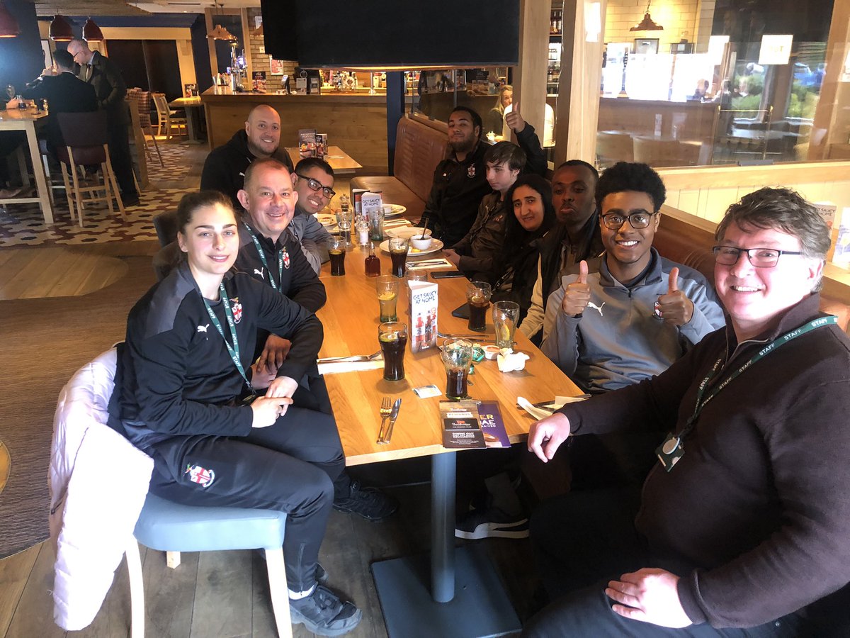 HbvcTeam's tweet photo. Sports And Education Functional Skills Trip To Beefeaters For Lunch What A Great Day😁 https://t.co/Lx2vr9xWMT
