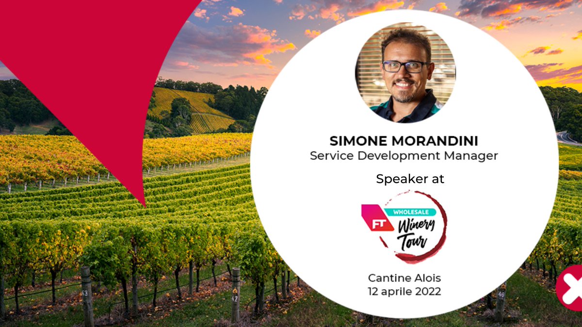Il Wholesale Winery Tour di <a href="/fibertelecomspa/">Fiber Telecom</a> è iniziato! Il 12 aprile il nostro <a href="/MorandiniSimone/">Simone Morandini</a> sarà presente a @vinialois per parlare di #peering
Inoltra subito la tua richiesta per partecipare all'incontro 👉  ow.ly/2Z9Y50IAxmQ

#FTWWT #MIXit #IXP #Internet #Network