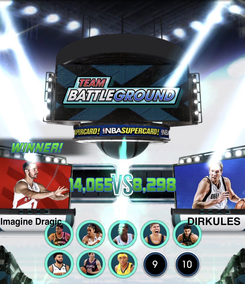 ImagineDragic's tweet photo. Dragic > Dirk

🥇🏆🏀💪

Want to win with us?  PM or request to join in the game!

#nbasupercard #NBA #supercard #nba2k #2k #basketball #CatDaddyGames #2ksports https://t.co/0PTGKqqjZl
