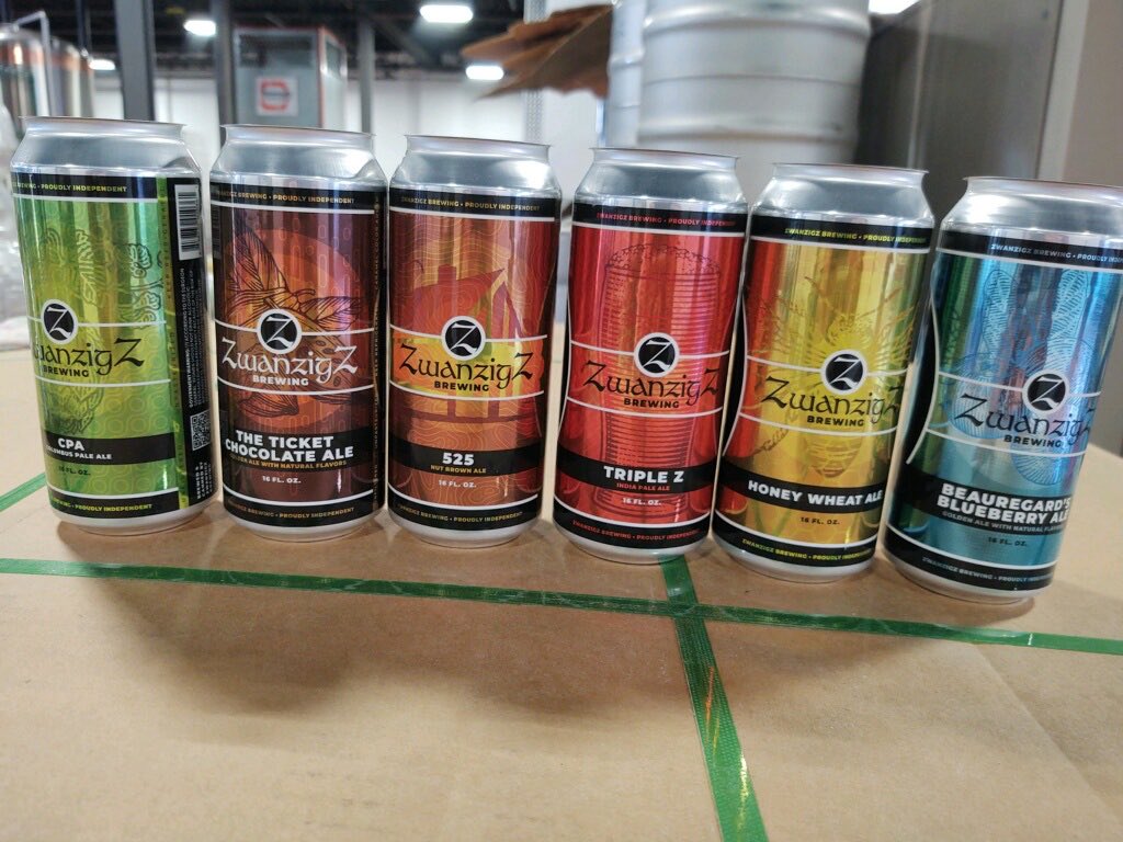 ZwanzigZ's tweet photo. It’s National Beer Day this Thursday and we’re celebrating from 4-8 pm at our brewery location, 315 12th Street. Special release tropical milkshake IPA’s on draft, and cans are available for carry out so you can keep the celebration going at home. Brewery event 21+ only https://t.co/8Vlqf35F8M