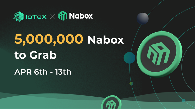 IoTeX &amp; NaBox Joint Airdrop Campaign is Coming Now

Reward Pool: 5 Million  $NABOX 

1. Download Nabox App: nabox.io 

2.Follow:  <a href="/iotex_io/">IoTeX</a> &amp; <a href="/naboxwallet/">Nabox</a> 

3.Join: t.me/IoTeXGroup &amp; t.me/naboxcommunity 

4. Fill the forms: forms.gle/KA8uHup4yfyfo1…