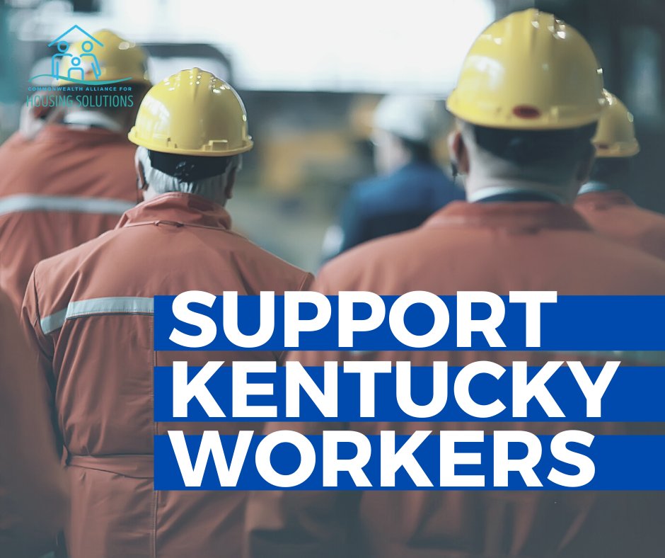 CAHSkentucky's tweet photo. Supporting Kentucky's workers means providing them with stable housing solutions. 

Workforce housing tax credits are a PROVEN solution to give our neighbors the housing stability they DESERVE.

#KYGA22 #HousingKY https://t.co/rAoRUAkEff