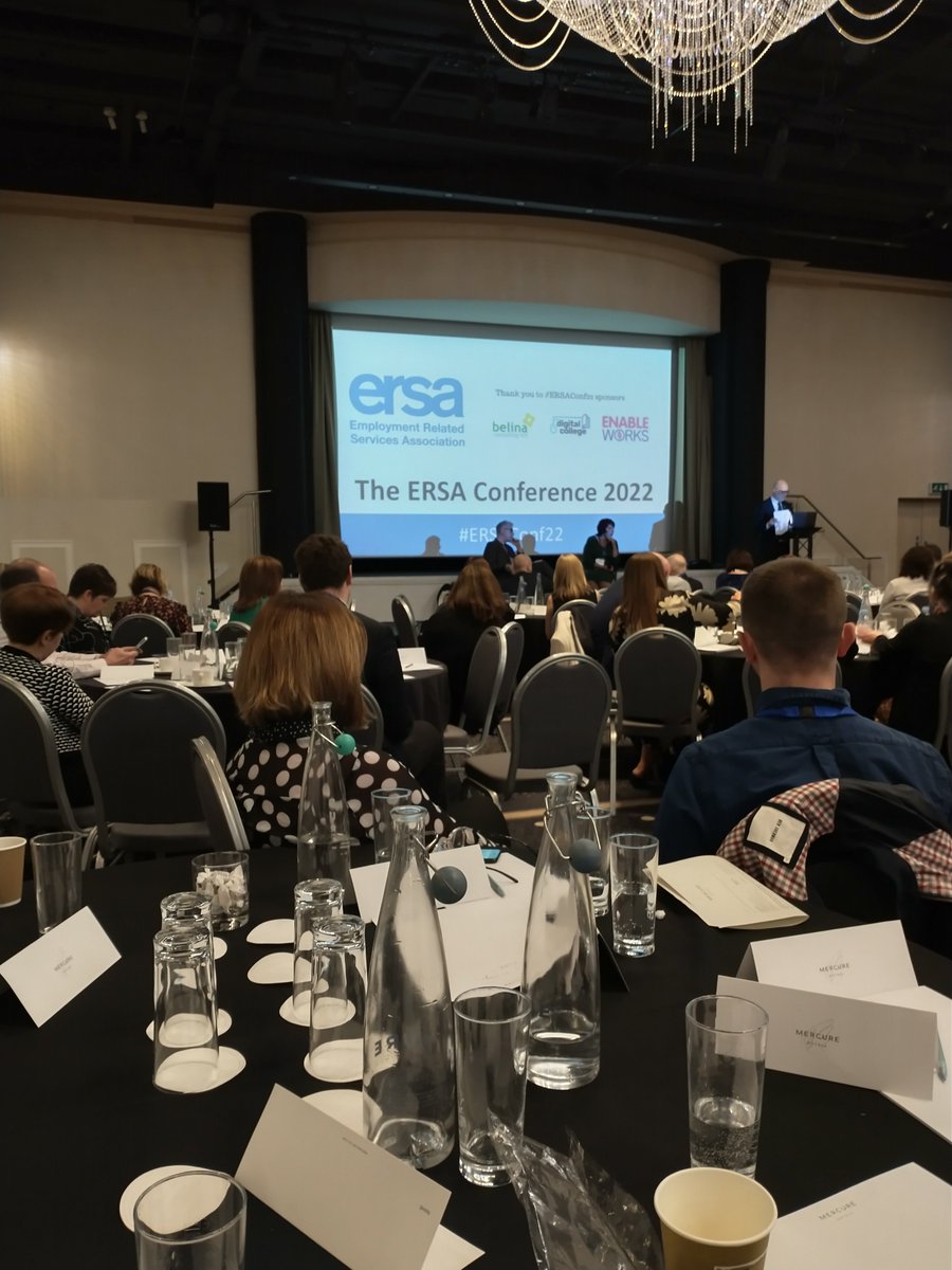 Enjoyable debate in last session of day one at #ERSAConf22. DWP debate on the future of employment