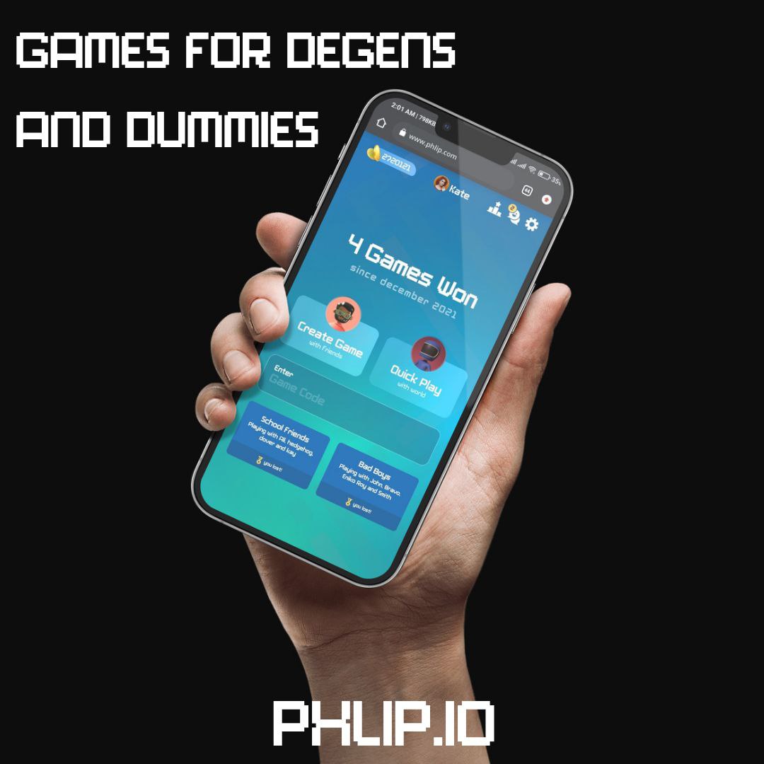 CryptoChristos1's tweet photo. Guys you have to take a closer look at @PHLIPgame ! #PHLIP is one of the best #PlayToEarn games with #NFT Genesis and #YieldFarming protocols.

A lot of fun to play &amp; to enter the World of #Crypto &amp; #NFTs !You don't need to be an expert to play @PHLIPgame

https://t.co/RzIWQhtZsw https://t.co/cUTnD6zD9l
