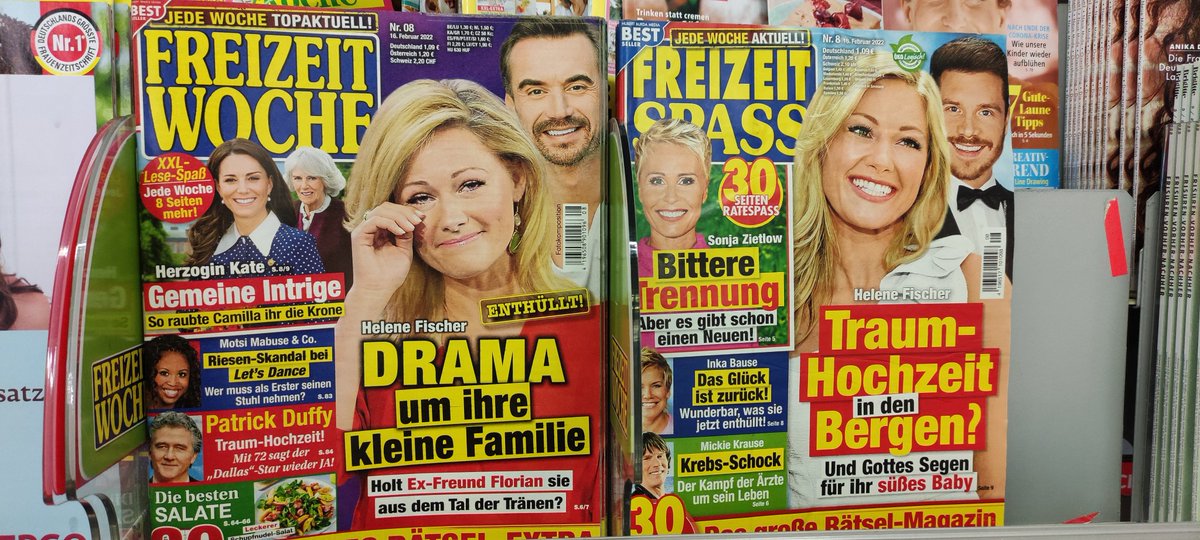 patrick8800's tweet photo. #yellowpress #klatschpresse Drama oder Happy End: Ihr habt die Qual der Wahl! #helenefischer https://t.co/pAABAWH2WI