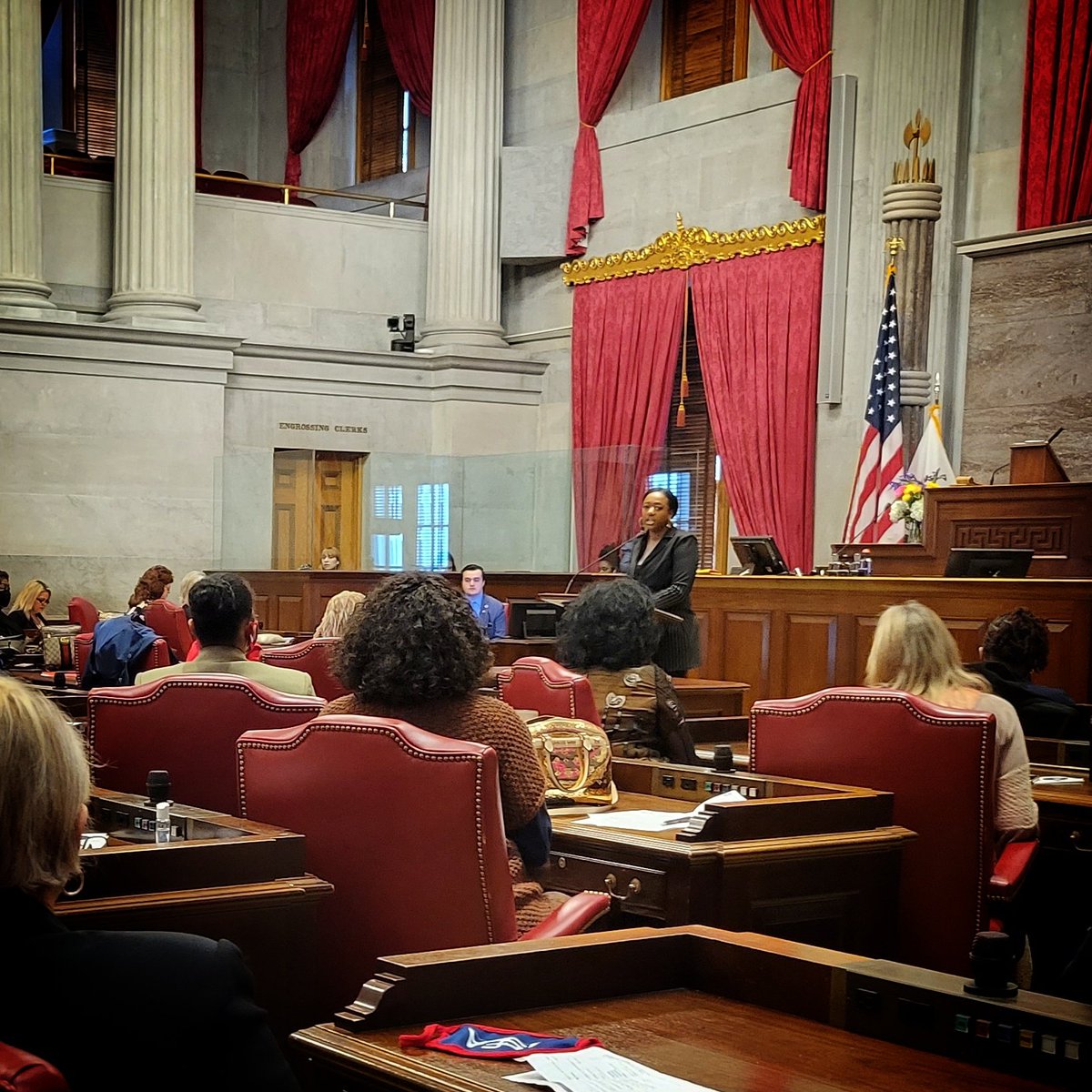 tseaonline's tweet image. Thank you @SenatorLamar for spending time with #StateEmployees this morning! #TSEALobbyDay