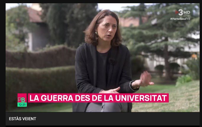 Aquest migdia a <a href="/plantabaixatv3/">Planta baixa TV3</a> hem parlat amb <a href="/miquel_sabe/">Miquel Sabe</a> de com es viu la guerra des de <a href="/UICbarcelona/">UICBarcelona</a>. L’escalf de tota la universitat als membres d’ambdos països, especialment dels assessors i del professorat, ha estat la clau! Gràcies a tots per la vostra tasca.