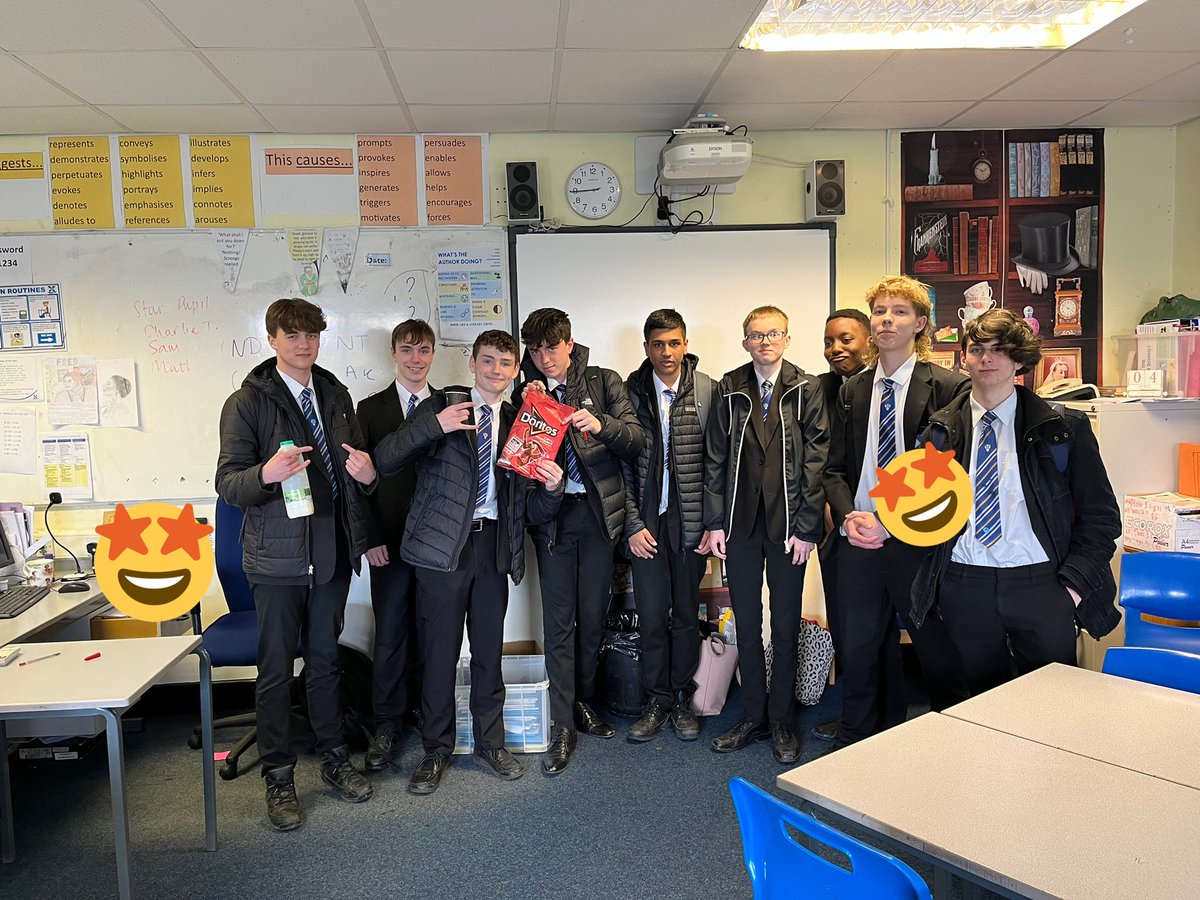 Y10 afterschool revision with this amazing bunch.  They turn up every week and work solidly for the hour- could not be more impressed if I tried. Keep shining boys🤩📚 <a href="/WalesEnglish/">WalesEnglish</a> <a href="/WalesHigh/">Wales High School</a> <a href="/waleshigh1823/">Wales High Y11- 2022/2023</a>
