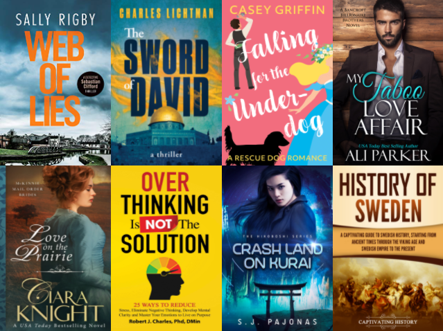 manybooks's tweet photo. More fab eBook deals today including WEB OF LIES, a crime thriller by Sally Rigby! https://t.co/hKSdEGaQB1 https://t.co/ZdegCe5v5S