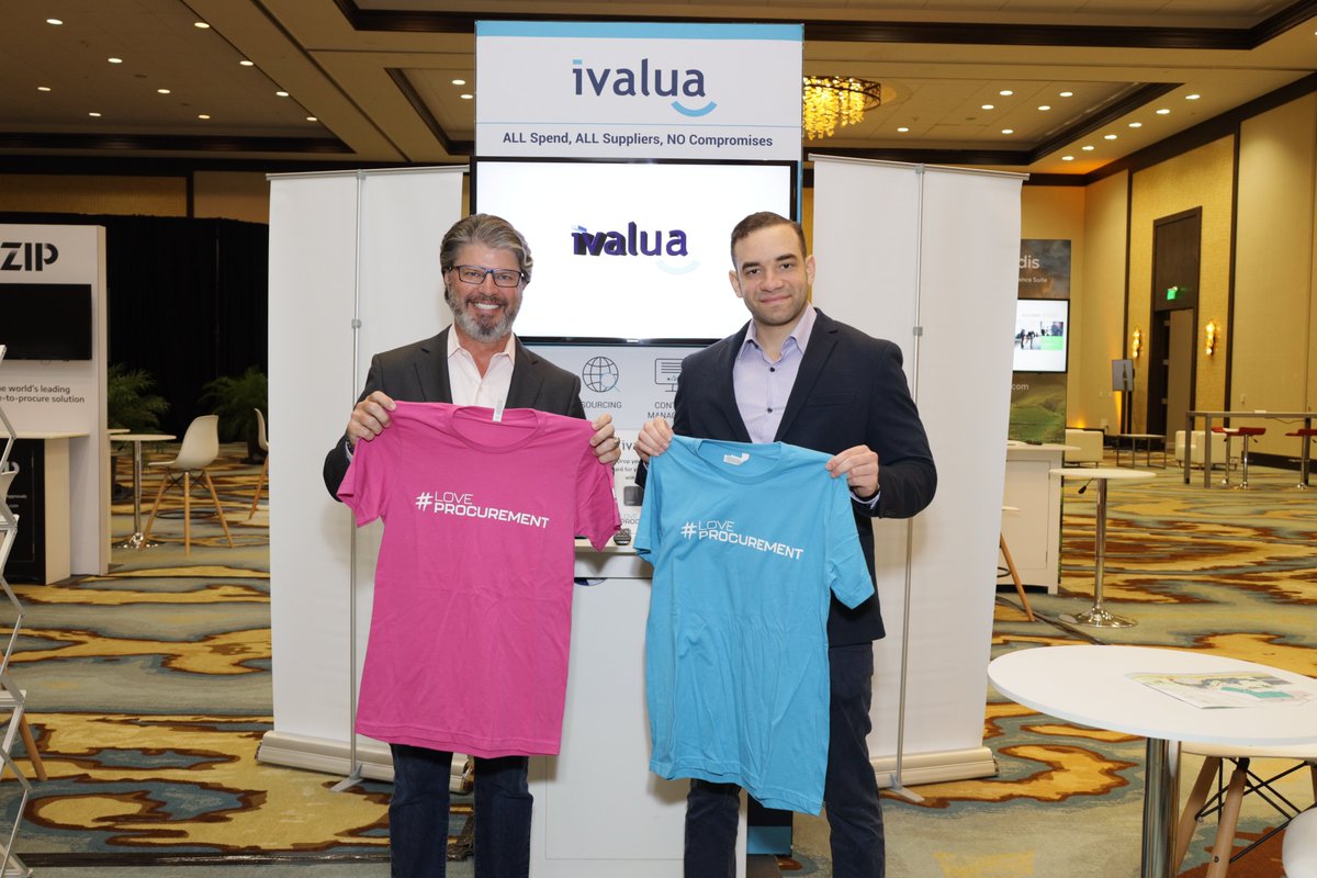 ivalua's tweet photo. Come visit us at Booth 25 at the @SIGinsights's Procurement Technology Summit! Chat with the Ivalua Team, Brandon Brown and Benjamin Matos, and grab some #LoveProcurement swag! We can't wait to meet you!
#SIGSpring22 #procurement #sourcing #digitaltransformation https://t.co/q6Z91bmXcH