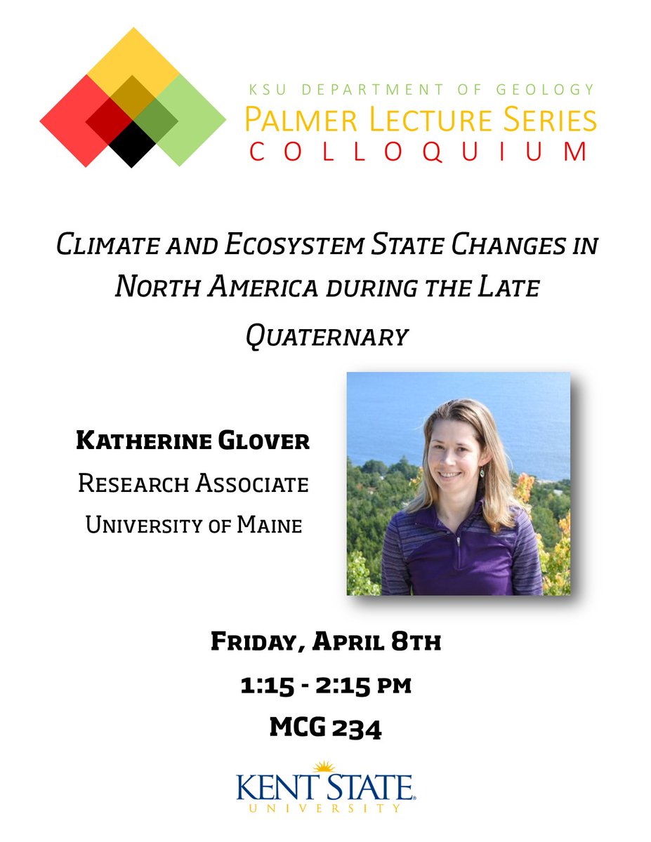 Kent State University Department of Earth Sciences (@kentearthsci) on Twitter photo 