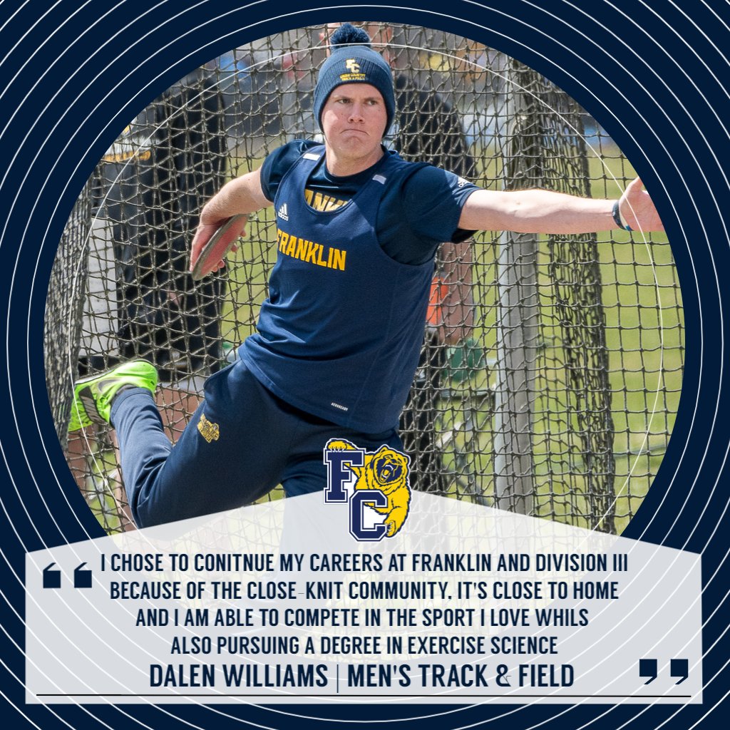 FCGrizAthletics's tweet photo. For day two of #d3week, we hear from members of @FCGrizSwimming and @FCGrizXCTF on #WhyD3 and #WhyFC was right for them and their future. #TeamGriz https://t.co/voXBKakGLD