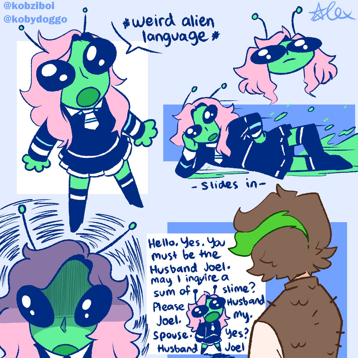 oscarsasylum's tweet photo. she's so crazyyyy!!! love her! /quo

that was the funniest episode ever I had to make a quick doodle for it she was a funny alien lady
#alsmp #alsmpfanart #ldshadowlady https://t.co/j42EewTdcb