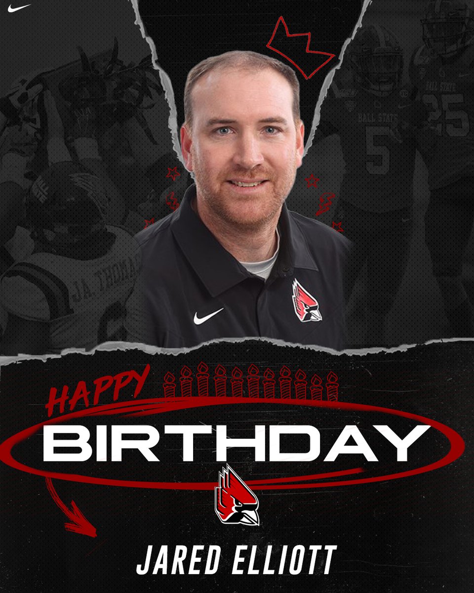 A very Happy Birthday to Passing Game Coordinator / TE Coach, Jared Elliott! <a href="/_CoachElliott/">Jared Elliott</a>