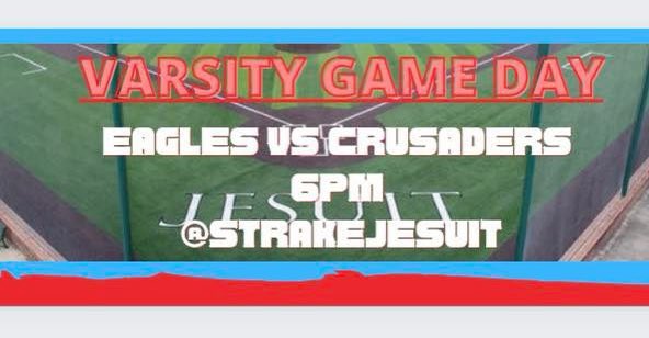 dawson_baseball's tweet photo. Varsity Game Day 🦅

🗓 Tuesday, April 5th 
🕕 Game time 6pm 
📍 Strake Jesuit College Preparatory 

See Strake website for ticket information 

#dawsoneaglebaseball #varsitygame #districtplay https://t.co/mXUbDqx0RI