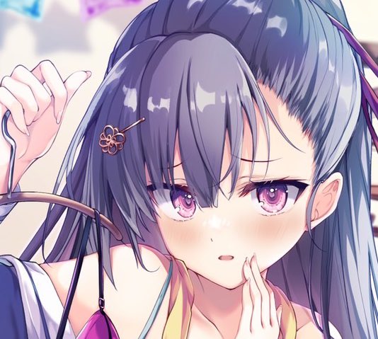 この前の髪の毛塗り直したりしたからチラ見せ🎀 