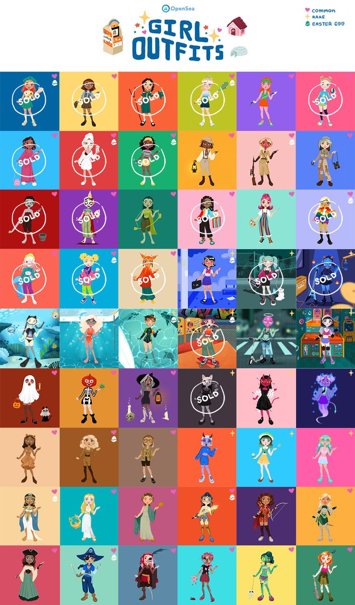 Do you find the girl wearing the pretty outfits? 
Most girls still want to move to new home.

opensea.io/collection/gir…

#NFTs #nftcollector #girloutfitsnft #OpenSeaNFT  #ETH #NFTCommunity