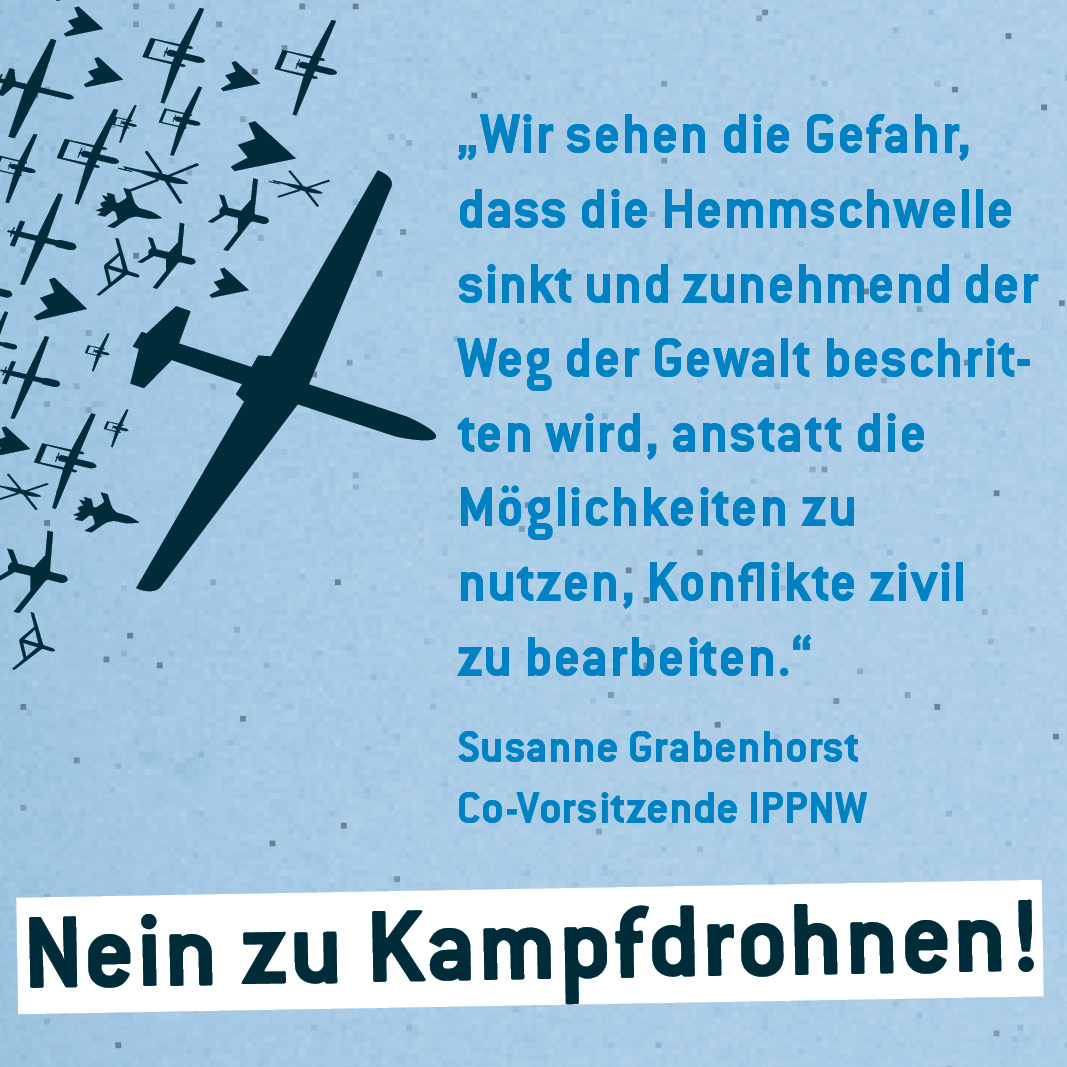 IPPNW Germany (@ippnwgermany) on Twitter photo Morgen 12:30 vor dem Bundestag #Berlin ++ Nein zur Bewaffnung von Kampfdrohnen! ++ Spontane Kundgebung der Friko Berlin. Wir hoffen, Euch vor Ort zu sehen! Morgen 12:30 vor dem Bundestag #Berlin ++ Nein zur Bewaffnung von Kampfdrohnen! ++ Spontane Kundgebung der Friko Berlin. Wir hoffen, Euch vor Ort zu sehen!