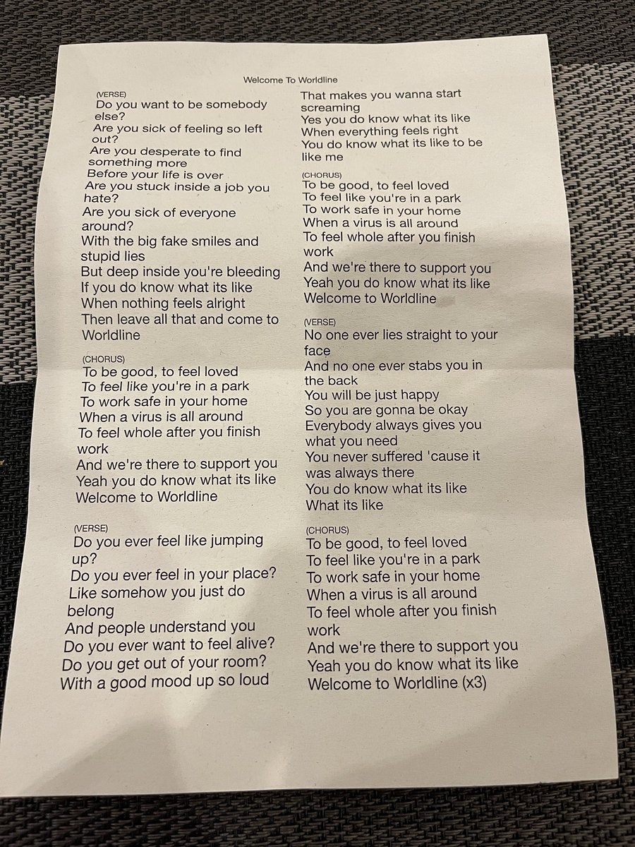 Great closing for a fantastic day of Techforum Iberia with Worldline Iberia Band playing the song “Welcome to Worldline”